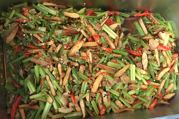 芹菜豆干